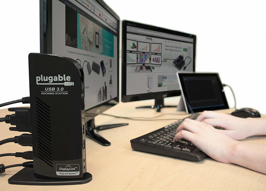 plugable usb 3.0 universal laptop docking station for windows review