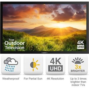 SunBriteTV Veranda 55 Inch 4K LED outdoor rated TV review