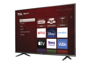 TCL 55 Class 4k UHD HDR LED Roku Smart TV 4 Series 55S20